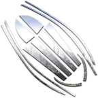 Luxury FX Chrome Window Package 12pc Replacement for Kia Optima (2001–2006)