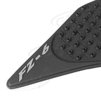 Moto Traction Tank Pad Side Knee Grip for Yamaha FZ-6 (2006–2010) Black