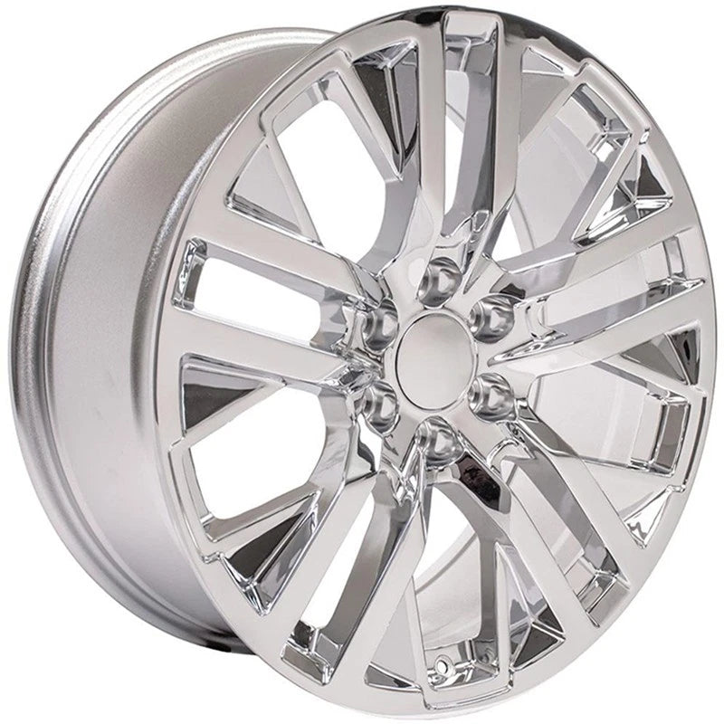 Chrome Wheel 22 Inch Front for 2003–2014 Chevy Express 1500