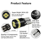Set of 2 LED Map Dome License Plate Lights for Various Vehicles (YYYY–YYYY)