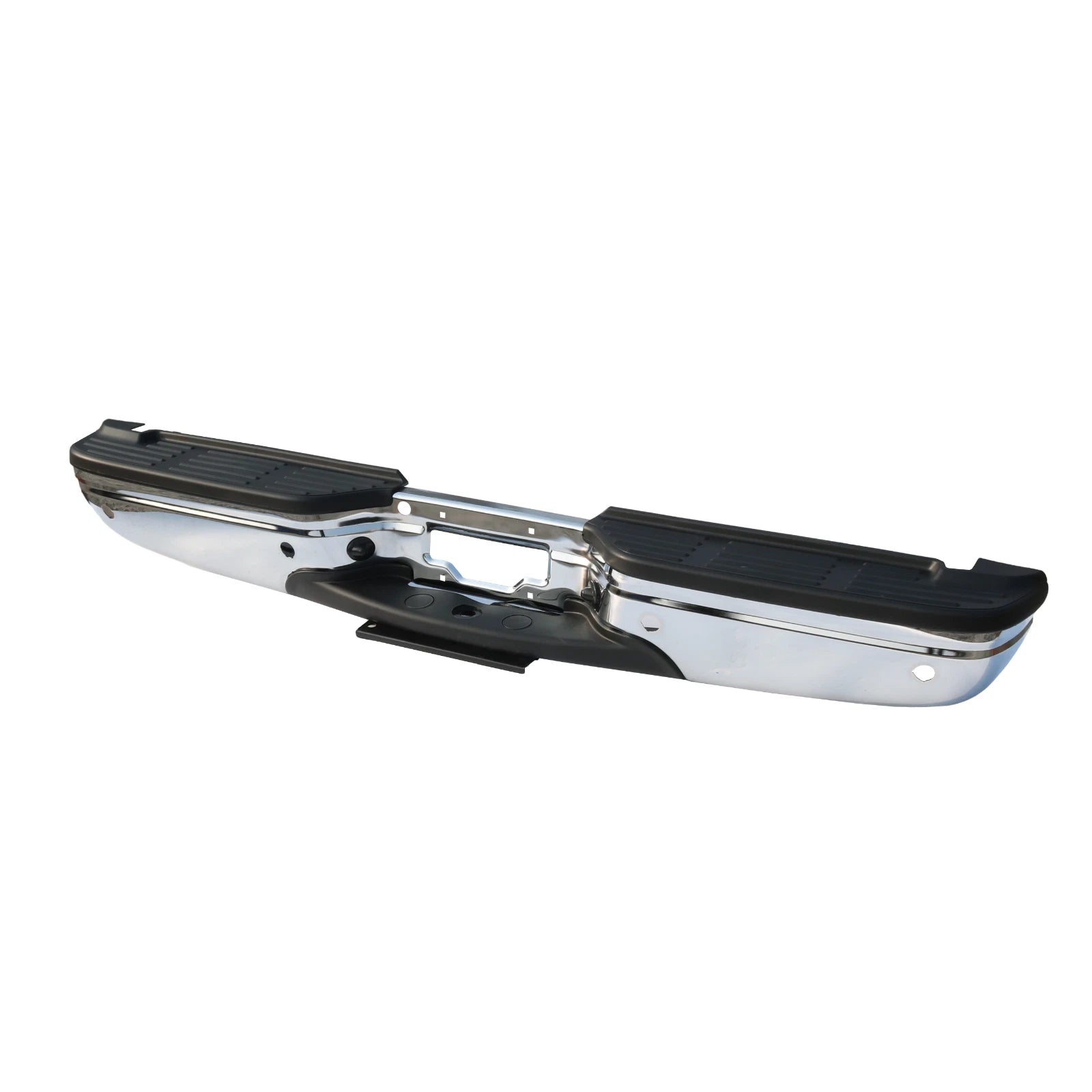 Chrome Rear Step Bumper for Ford F250 F350 Super Duty (1999–2007)