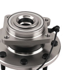 Set of 2 Front Wheel Hub Bearings for Chevy Silverado GMC Sierra HD (2011–2019)
