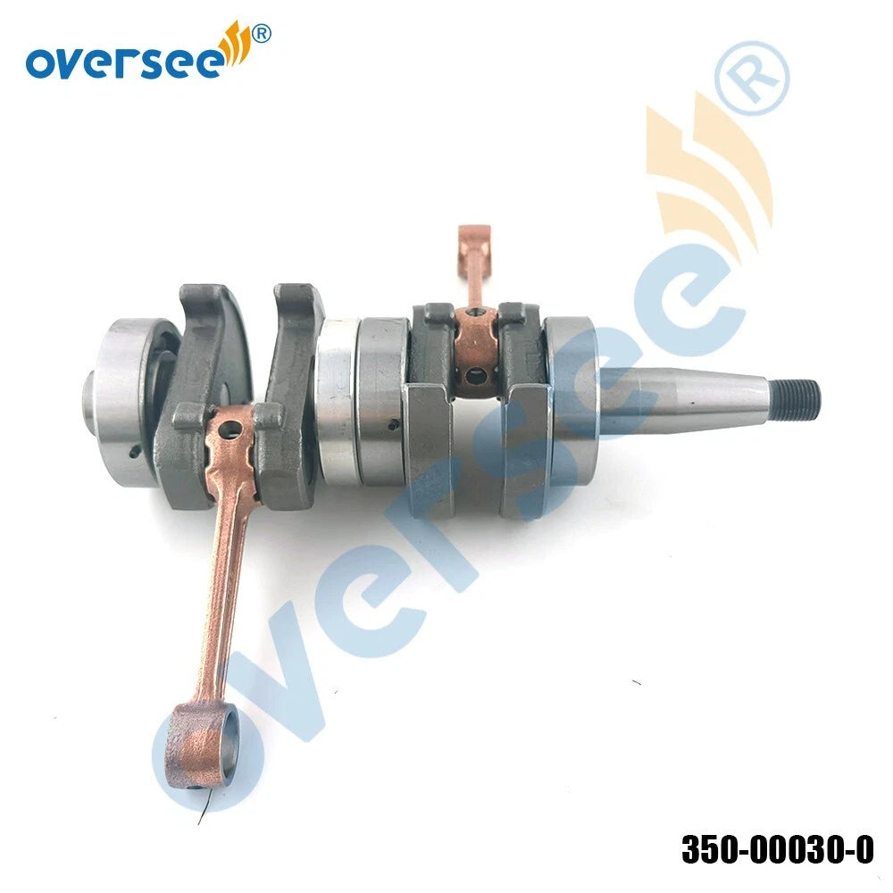 Crankshaft Assembly & Piston 350-00001 for Tohatsu 9.9 15 18HP (M15)