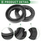Set of 5 Oil Seal Rotary Shaft Seal NBR Rubber 35x55x10mm