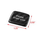 Carbon Fiber Start Stop Button Cover for Chevy Corvette (2014-2019)