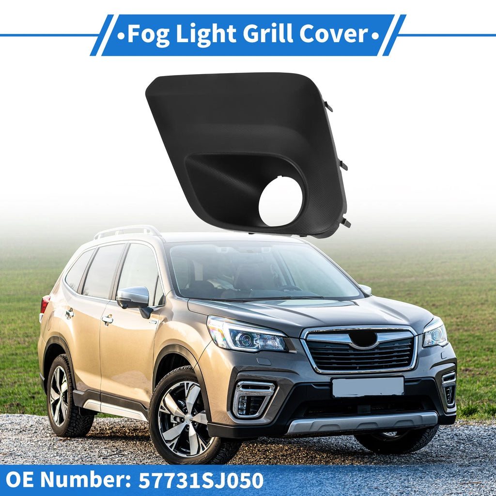 Front Left Fog Light Grill for Subaru Forester (2019–2021) No. 57731SJ050 ABS
