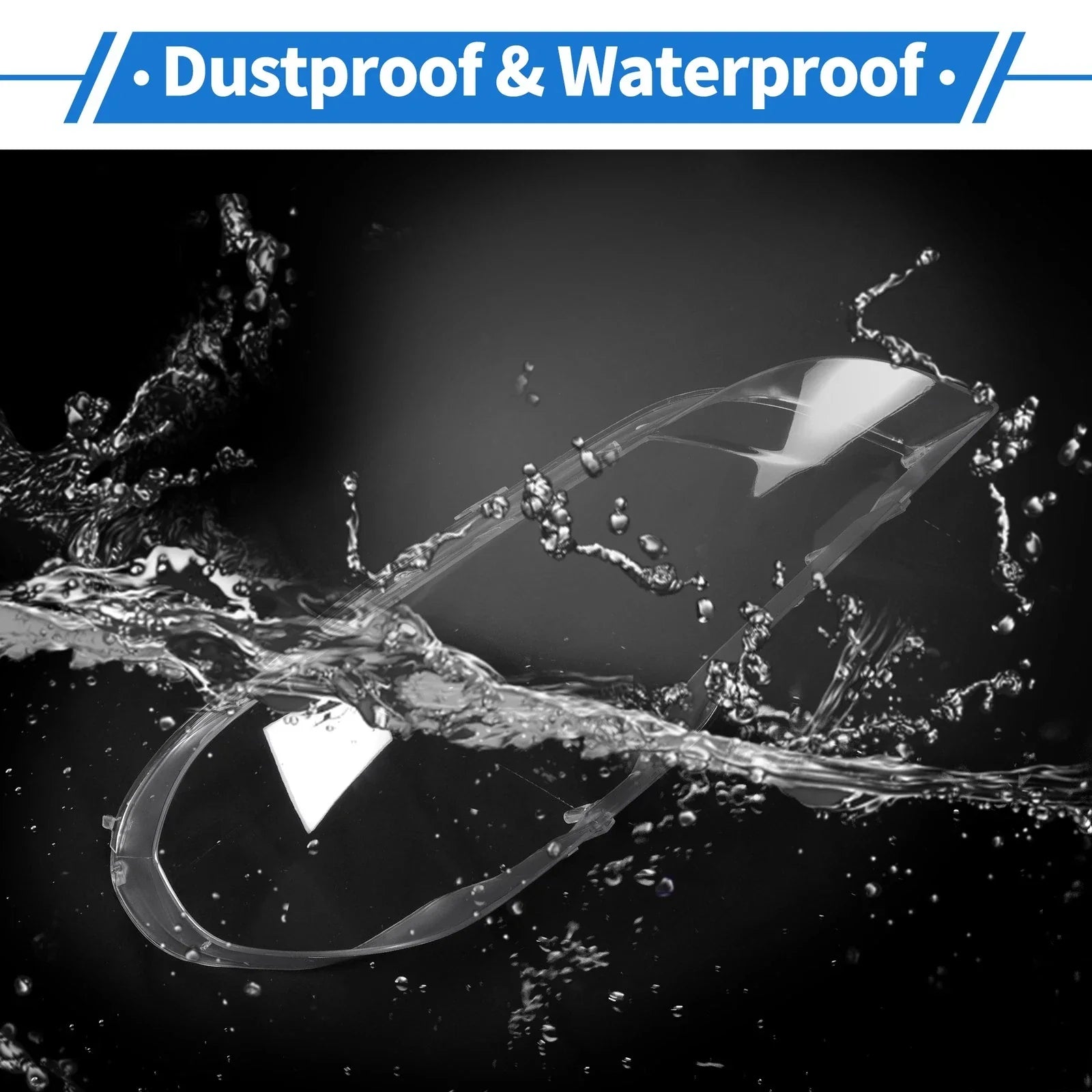 1 Pc Car Front Right Headlight Lens Cover for BMW X5/E70 (2008-2013) PC Clear