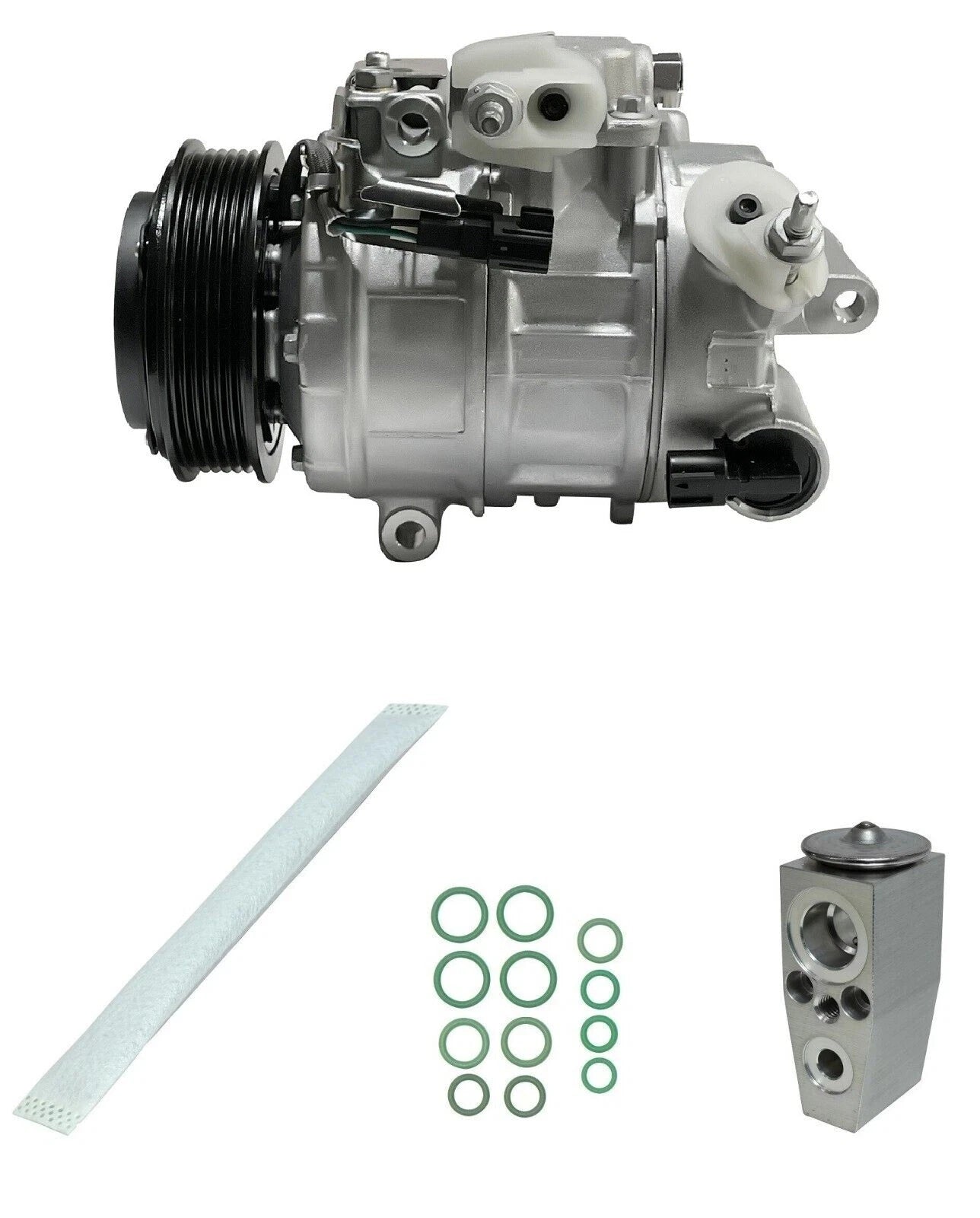 AC Compressor Kit Replacement for Ford Police Interceptor Sedan 3.5L (2013–2019)