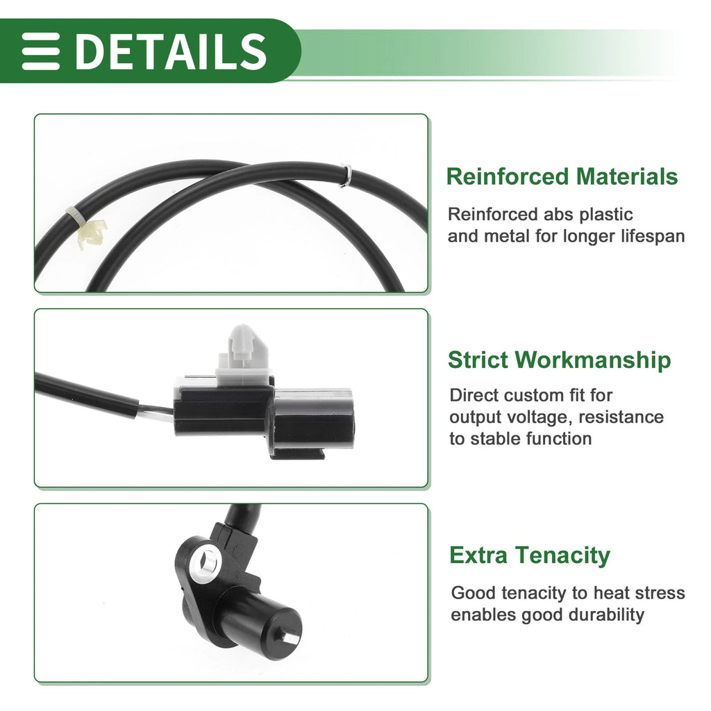 ABS Wheel Speed Sensor No.MR527311 for Mitsubishi Lancer (2002–2007)