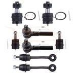 8pcs Front Ball Joints Tie Rods Sway Bars for Jeep Grand Cherokee (1996–1998)