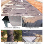 11pc Heavy Duty Textile Moving Blanket 80" x 72" Furniture Packing Pad