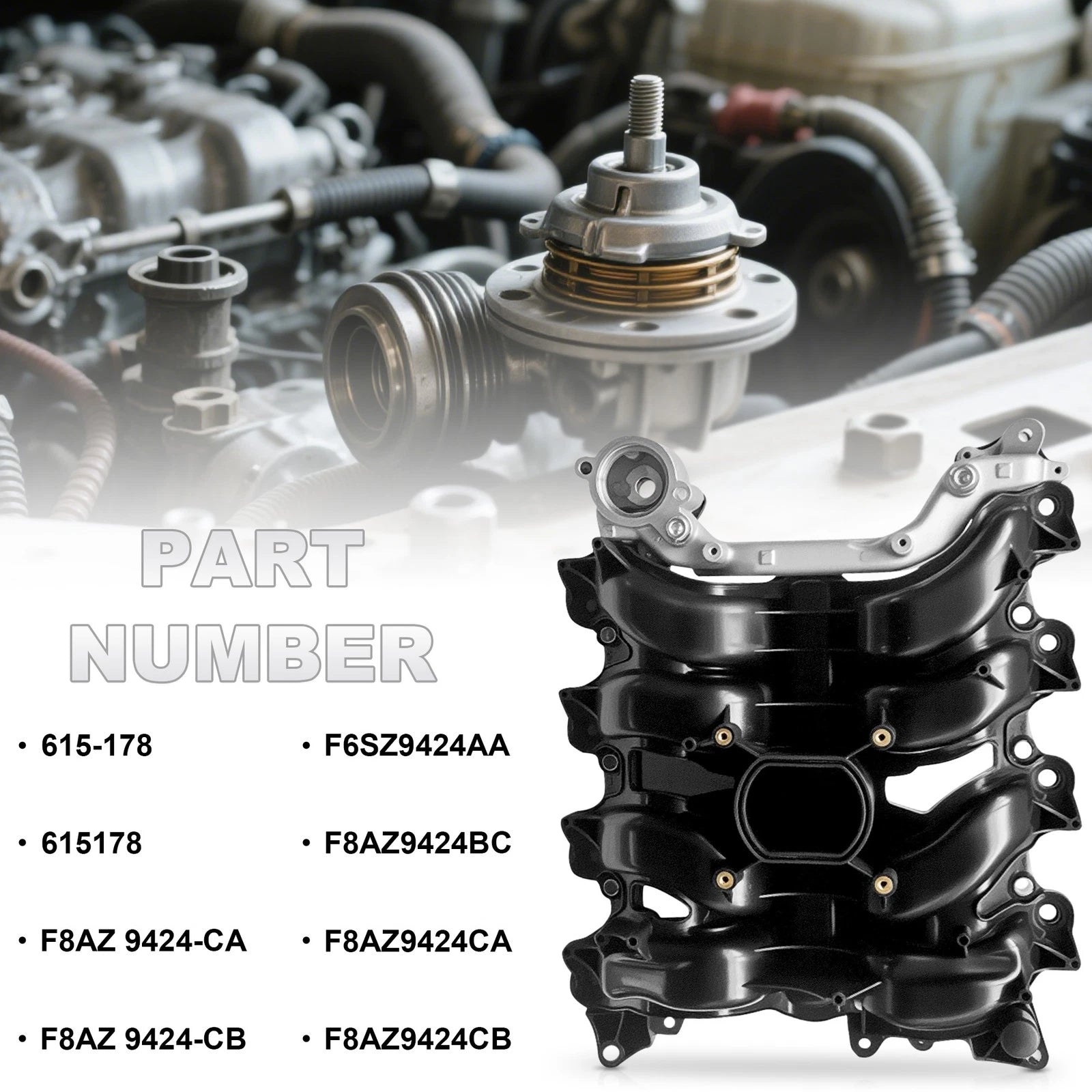 Intake Manifold with Gasket for Ford Lincoln Mercury