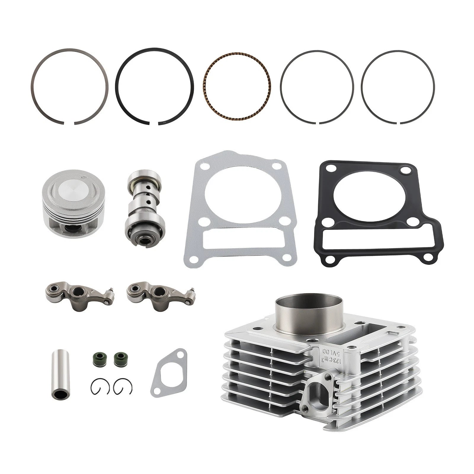 150CC Cylinder Piston Gasket Kit for Yamaha TTR125 (2000–2009)