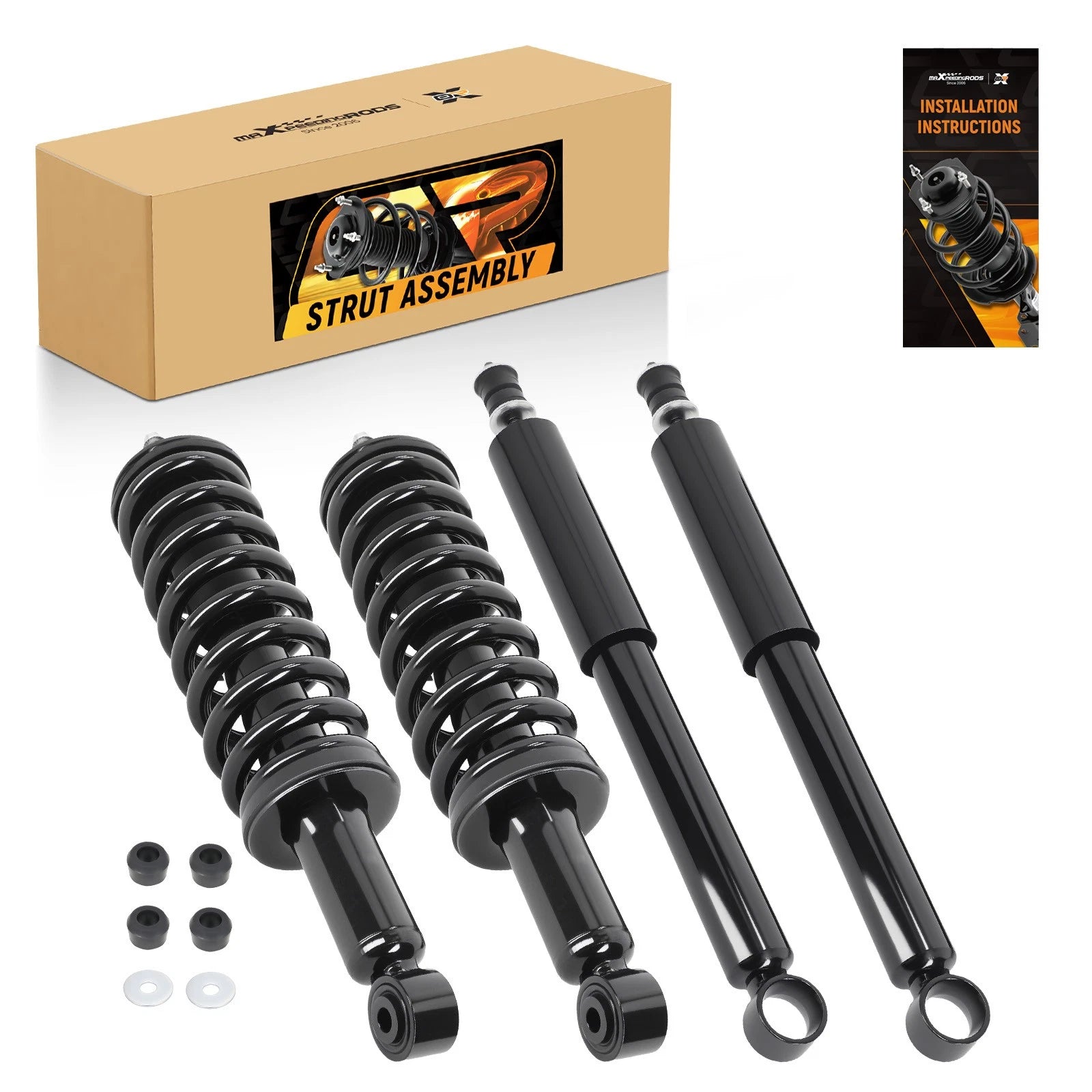 Front Complete Struts & Rear Shocks Absorber For Toyota 4Runner V6 1996-2002 4WD