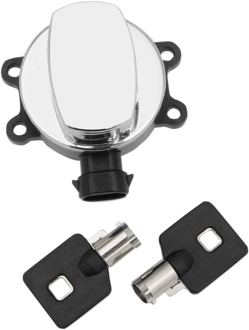 Side Hinge Ignition Switch for Drag Specialties (Chrome) E21-0214