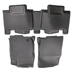 Set of 4 Car Floor Mats for Toyota RAV4 (2013–2018) Black TPE Waterproof