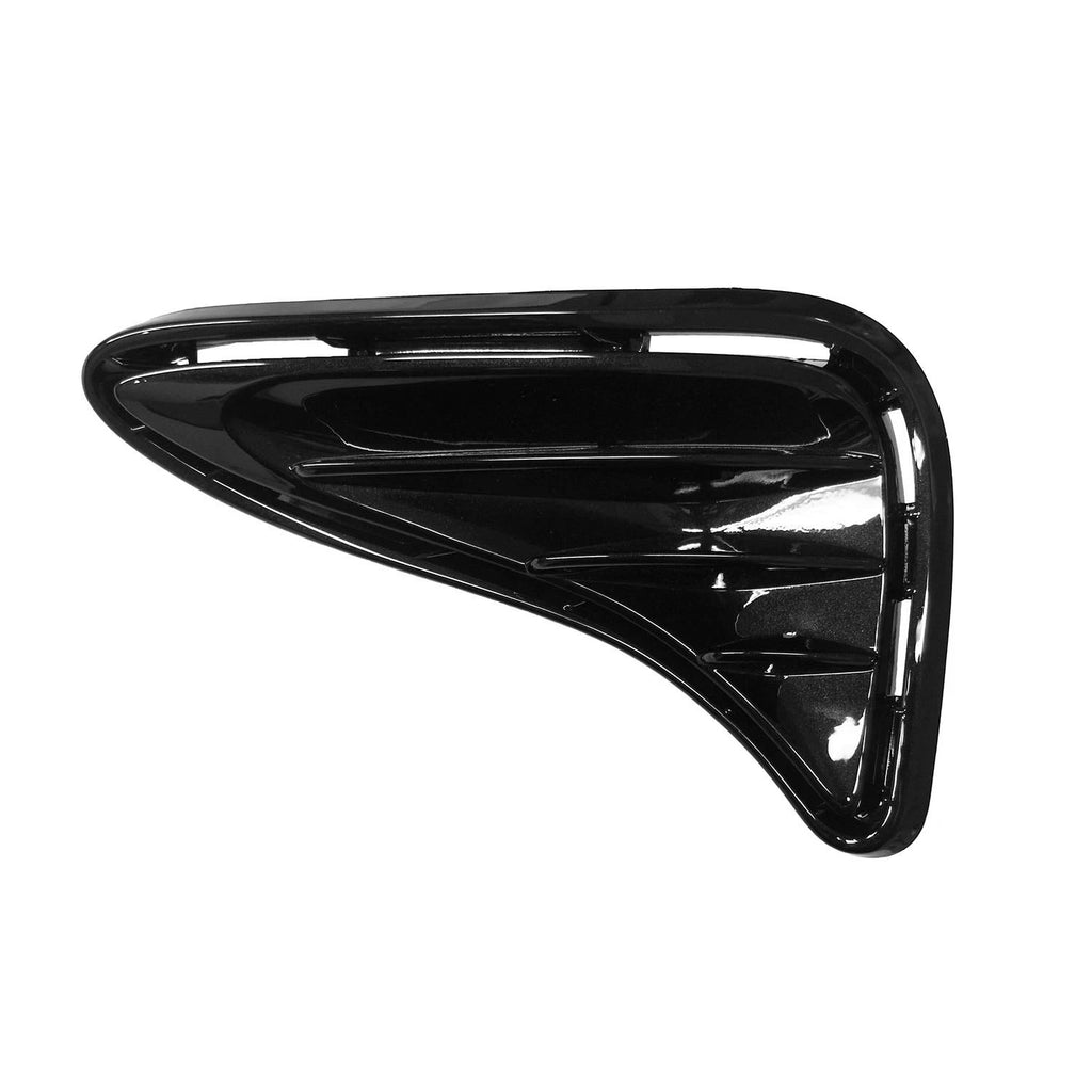 Replacement Black Front Passenger Side Fog Light Cover for 2017- Toyota Corolla