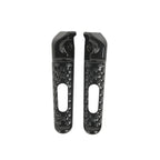 Black Rear Passenger Footrests Pegs for Honda CBR1000RR (2017-2025)