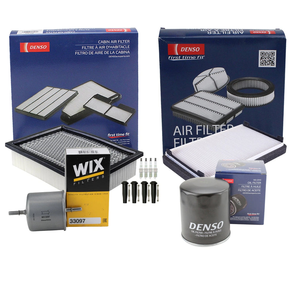 Tune Up Kit with 4 NGK Spark Plugs & Boots for Ford Escape/Mariner/Tribute (2001–2012)