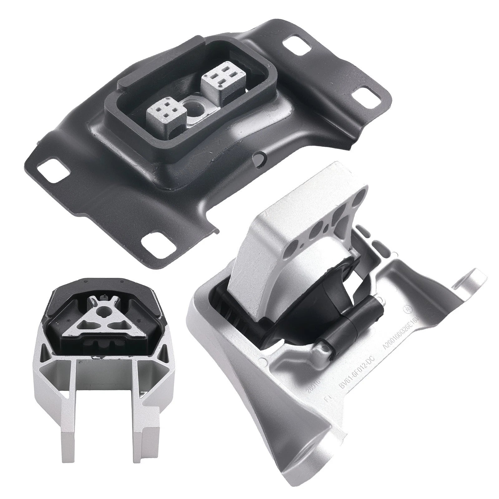 3X Engine Trans Mount Set for Ford Transit Connect 2.5L (2014–2022) A5612 3304