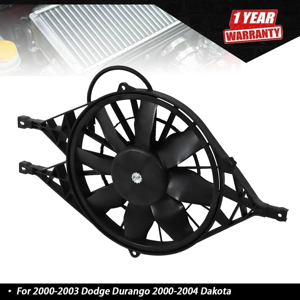 Cooling Fan Shroud Assembly for Dodge Dakota Durango (2000–2004)