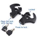 Rotary Docking Latches w/ Lock & Keys for Harley Touring Softail