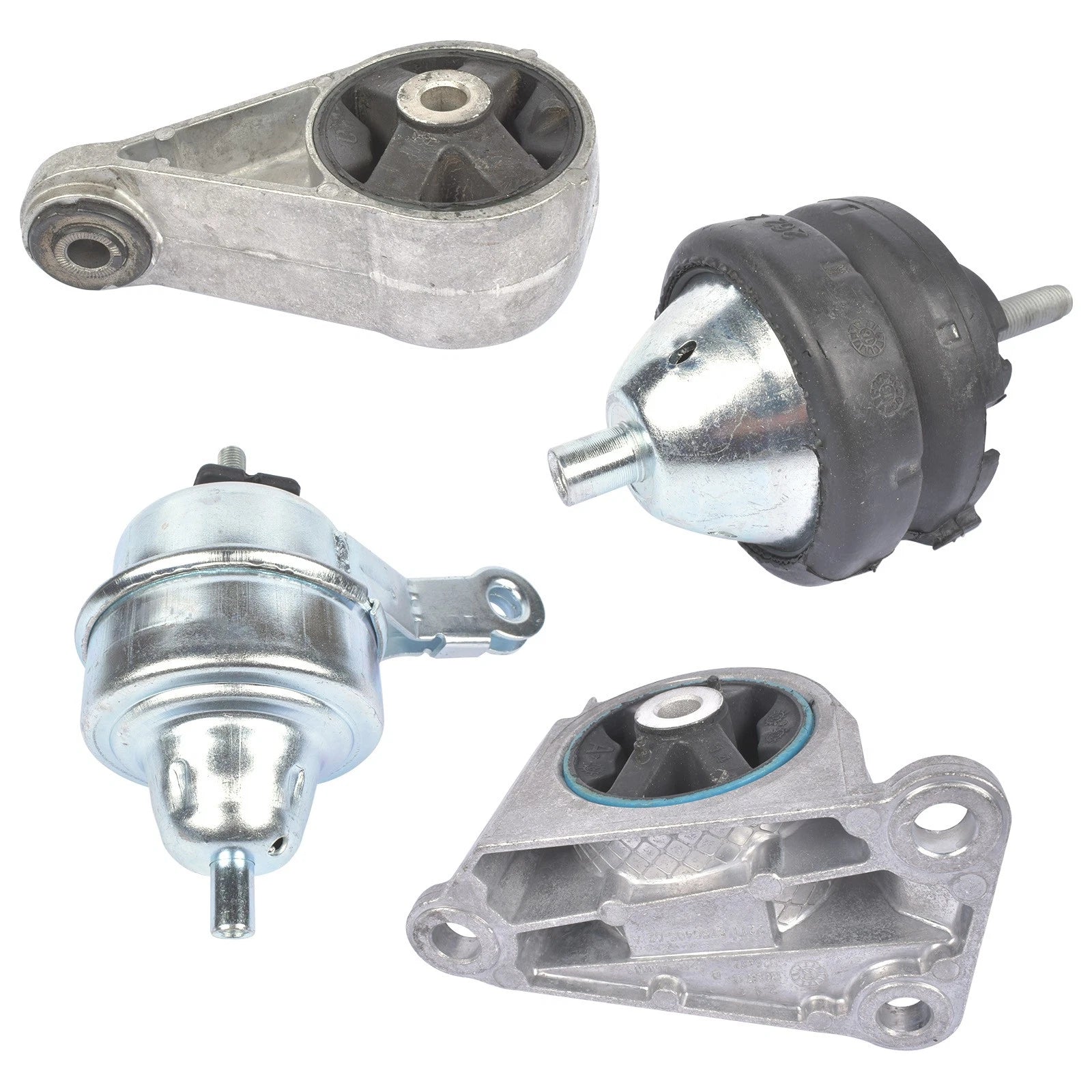 Set of 4 Engine Motor Mounts for Mini Cooper 1.6L (2002–2006)