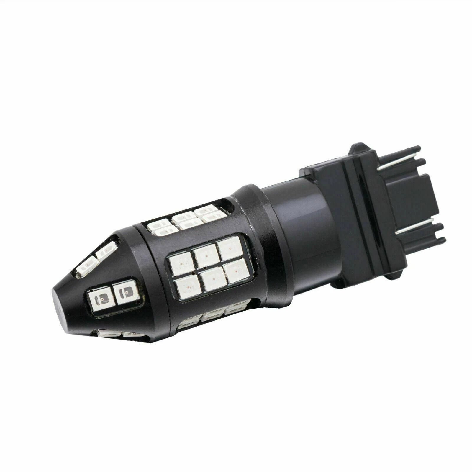 Red 3156 3157 40-SMD Flash Blinking Strobe LED Brake Tail Light Bulbs for 2x (2010-2020)