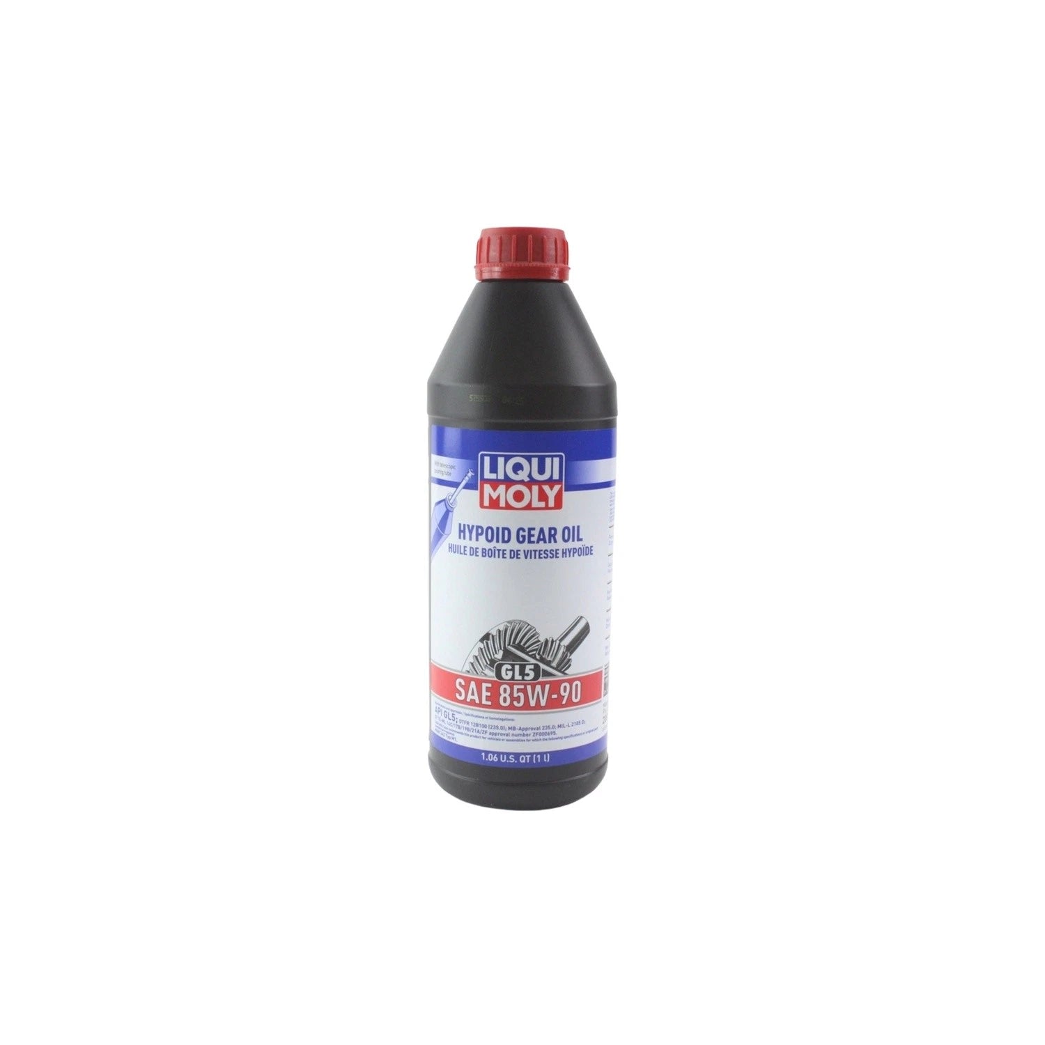 Set of 8 Liqui Moly Hypoid Gear Oil GL5 SAE 85W-90 (8L)