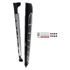 Heavy Duty Side Steps Running Board for Kia Telluride 19-24 Aluminum Black ABS