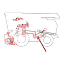 Straw Walker Belt for 750 (Fits 833855M1, 833855M1-A)