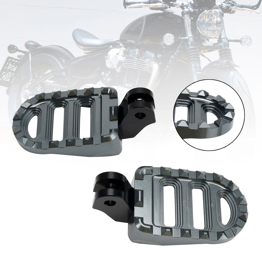 Front Footrests Foot Pegs for Bonneville T100 T120 (2016–2022)