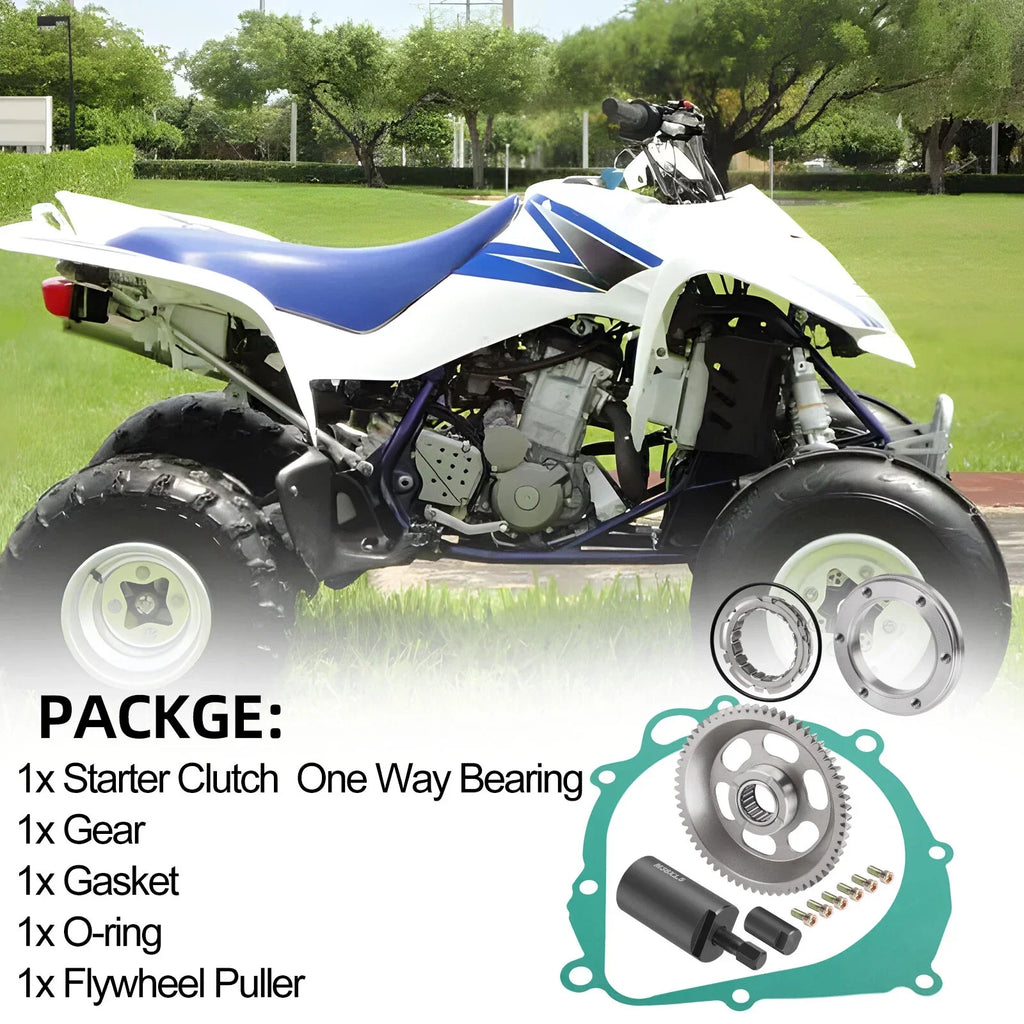 Starter Clutch Gear Kit Flywheel Puller for Suzuki LTZ400 QuadSport (2003–2006)