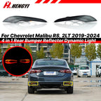 RS-Style LED Rear Bumper Reflector Fog Light for Chevrolet Malibu (2019–2024)