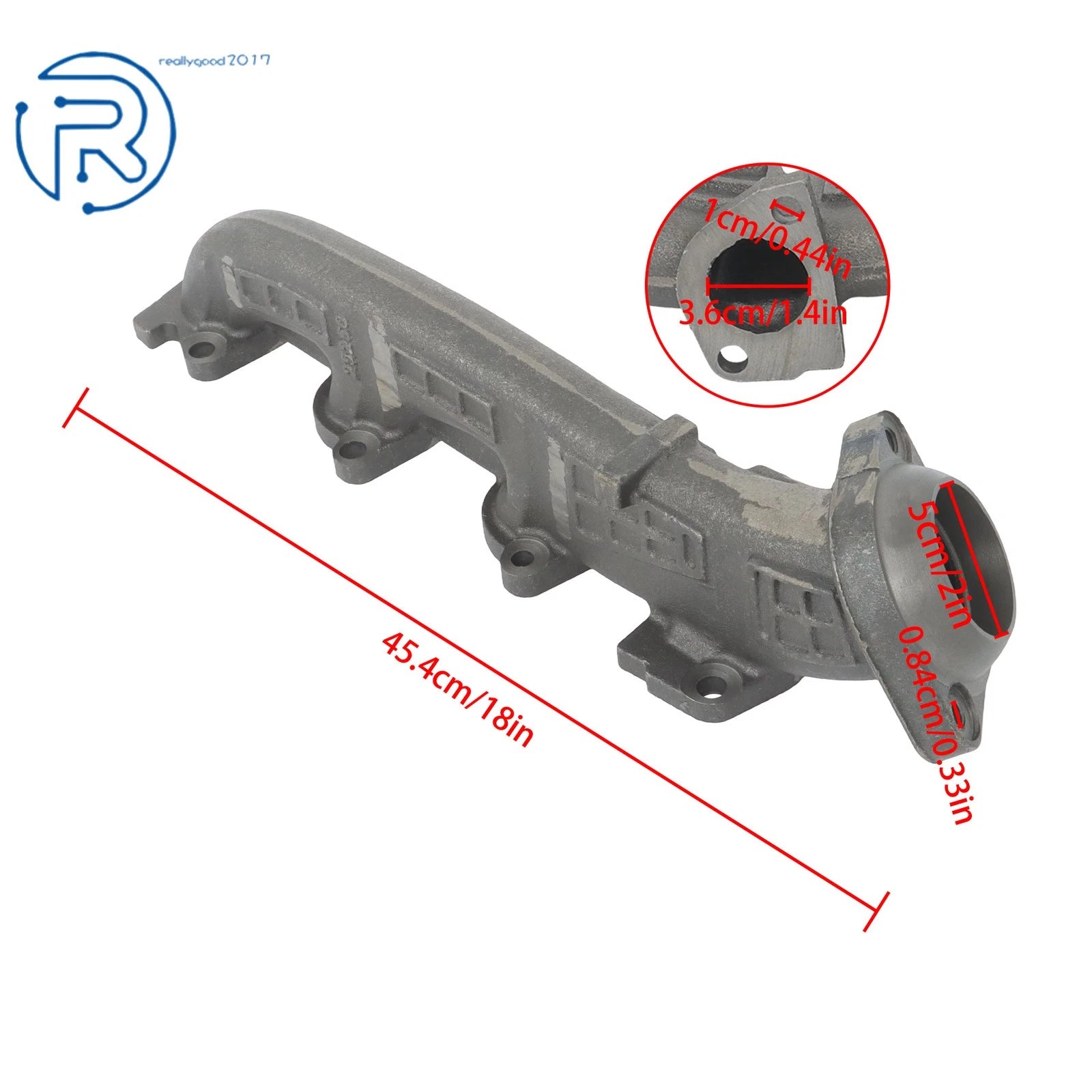 Passenger Side Exhaust Manifold for Ford F-150 Expedition (2003-2006)