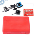 Dial Test Indicator & 22 Tips with Magnetic Base Set for Machinists