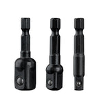 3X Quick Change Chuck Hex Shank Drill Bits Extension Rod for Power Tools