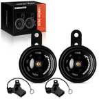 Black Disc Horn with 2 Connectors for Toyota Camry RAV4 Corolla (2018–2024)