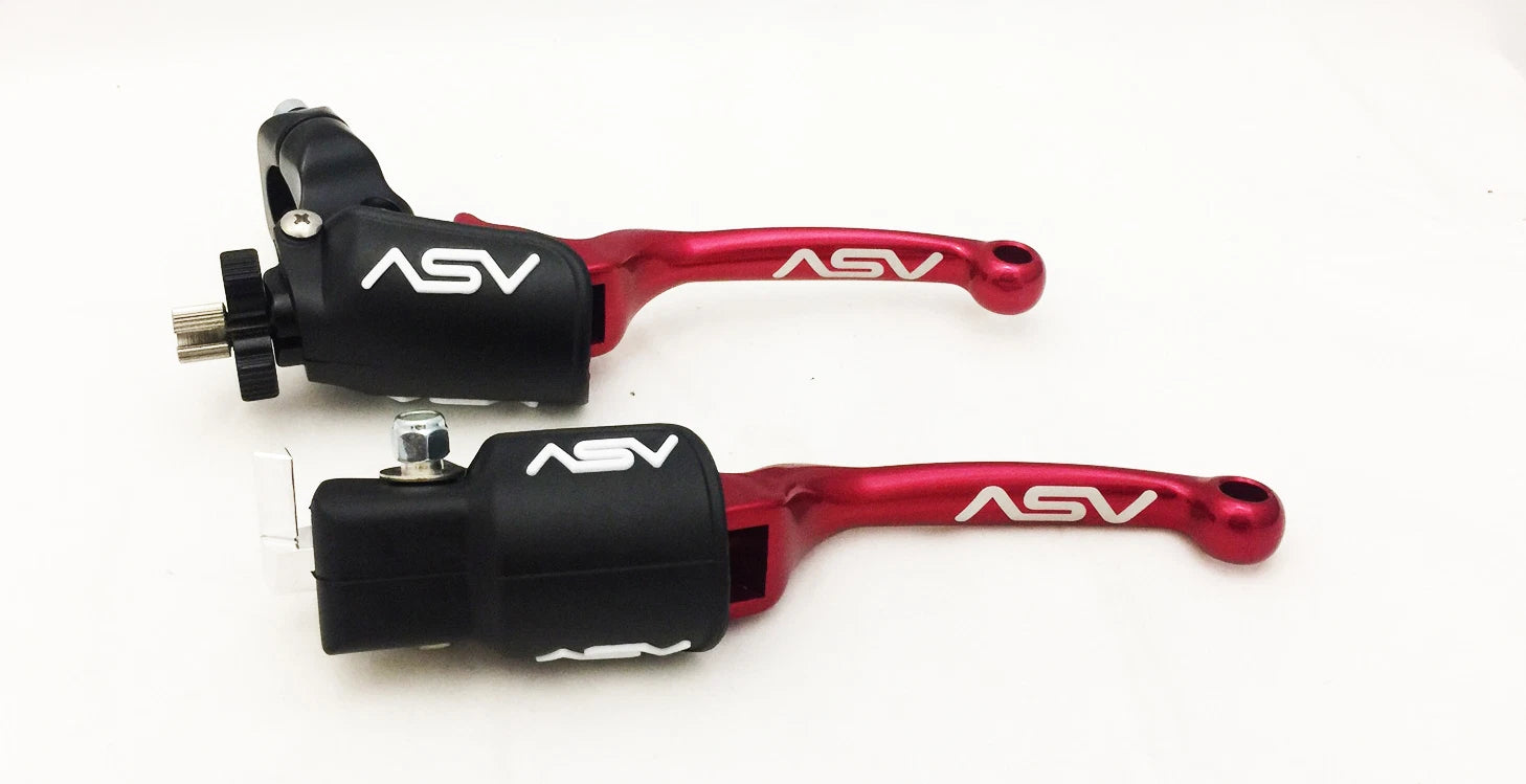 ASV F3 Front Brake Clutch Perch Levers Dust Covers for Yamaha Raptor 125 250 (2001–2019)