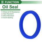 Set of 5 Oil Seal Rotary Shaft Seal 40x48x6mm for Various Models