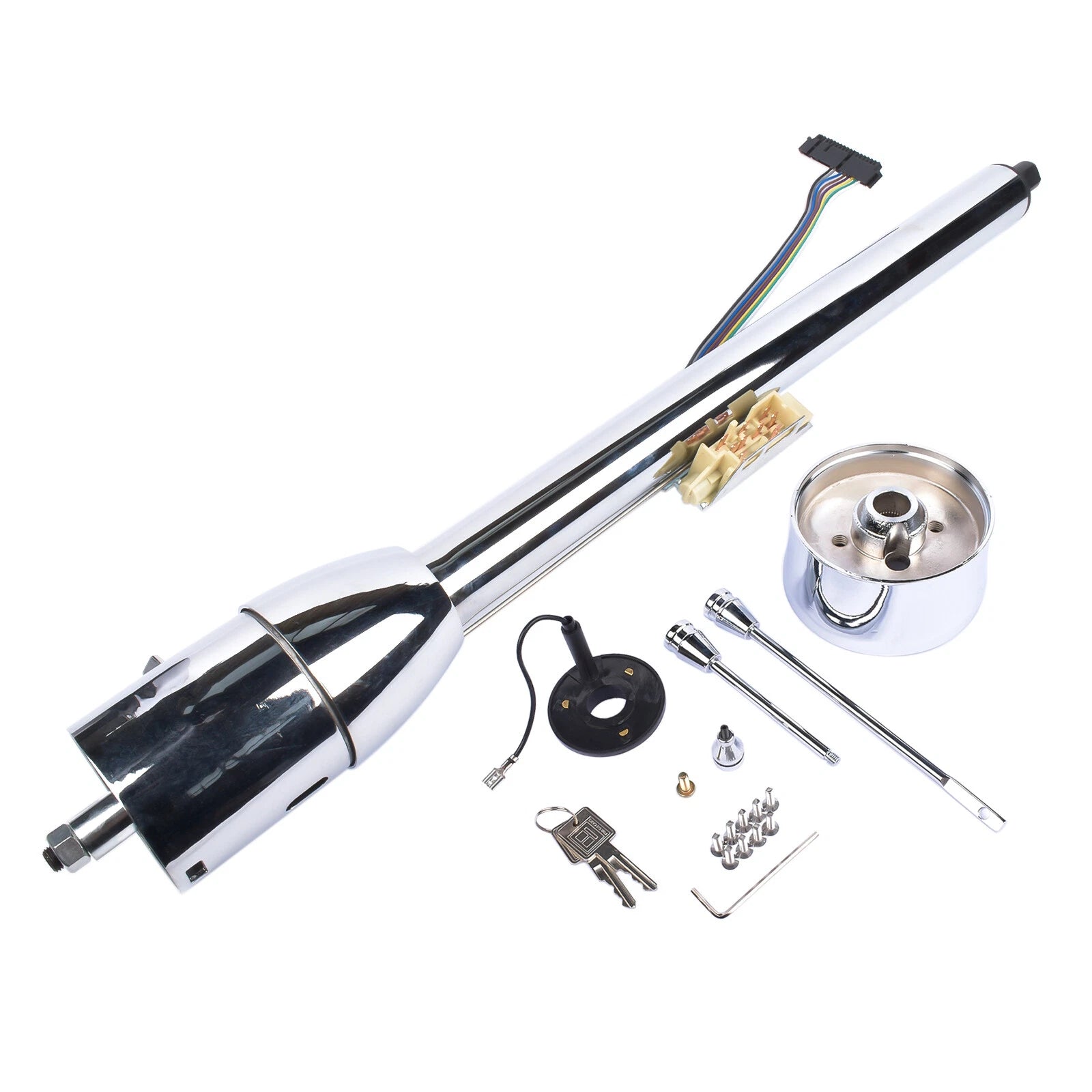 Chrome Tilt Manual Steering Column for GM (32")