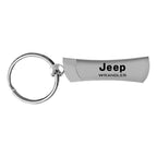 Chrome Blade Keychain - Officially Licensed for Jeep Wrangler