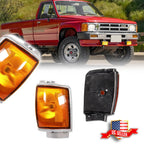 Amber Lens Front Side Marker Lights for Toyota Pickup 1984–1986