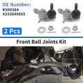 2X Front Lower Ball Joints for Toyota Prius (2004–2009) No.K500384/4333049055