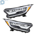 2X Full LED Headlight Assembly for Honda CR-V (2017–2022)