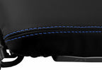 Leather Console Lid Armrest Cover for Dodge Avenger (2008–2014) Blue Stitch