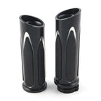Soft Touch Hand Grips for Harley Touring Street Road Glide Electra Glide