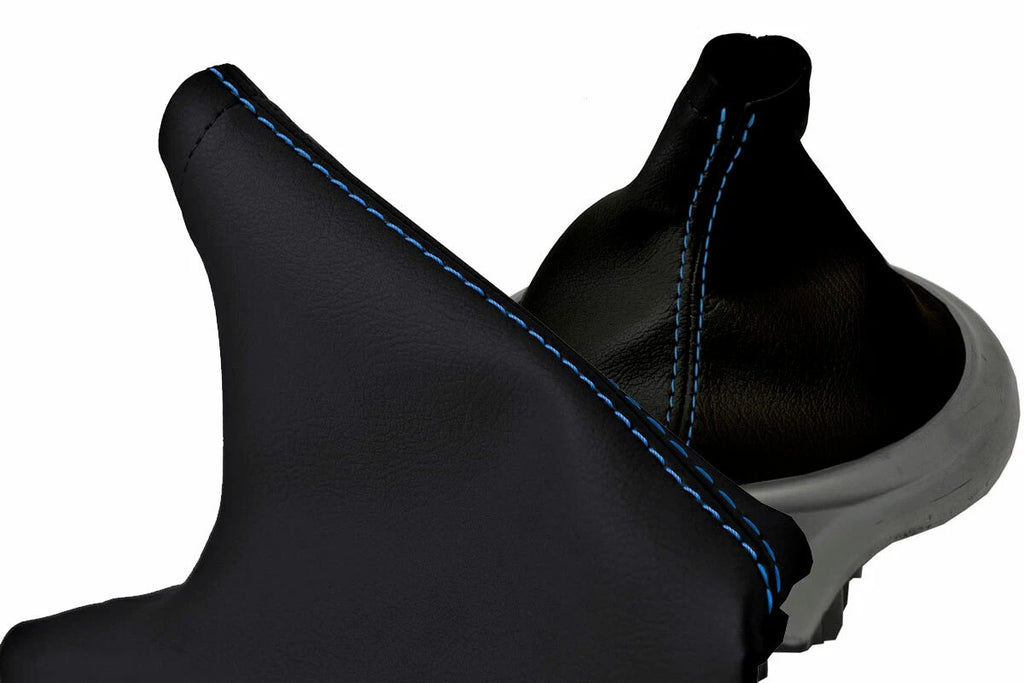 Manual & E Brake Boot Cover for Subaru BRZ (2013–2020) Blue Stitch
