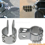1-1/2" Crash Bar Mounts Clamps for Harley, Honda, Yamaha, BMW