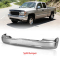 Chrome Steel Front Bumper for GMC Sierra 1500 2500 HD Yukon (1999–2006)